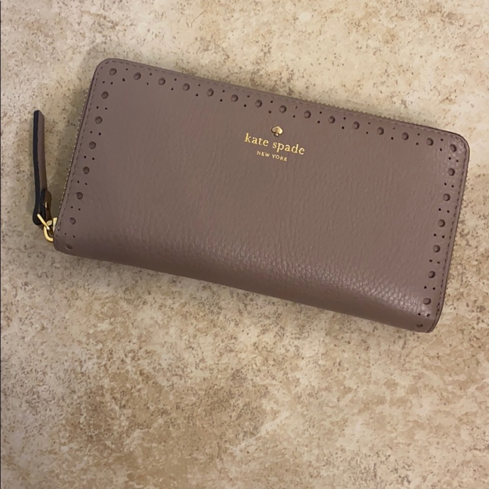 Kate Spade Laser Cut Leather Wallet